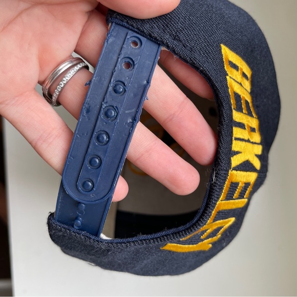 Vintage Cal California Berkeley Baseball Hat Cap One Size SnapBack Men’s Womens - Picture 8 of 9